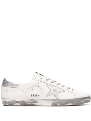 

SUPER-STAR CLASSIC "WHITE / SILVER", Golden Goose SUPER-STAR CLASSIC "WHITE / SILVER"