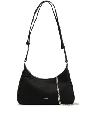 

Logo-lettering chain-link detailing shoulder bag, Juun.J Logo-lettering chain-link detailing shoulder bag