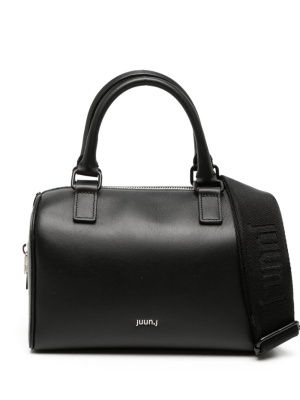 

Logo-lettering leather tote bag, Juun.J Logo-lettering leather tote bag