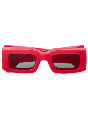 

Les lunettes Tupi square-frame sunglasses, Jacquemus Les lunettes Tupi square-frame sunglasses