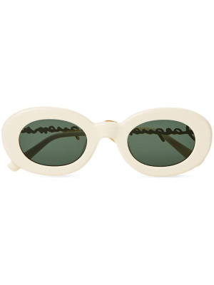 

Pralu round-frame sunglasses, Jacquemus Pralu round-frame sunglasses