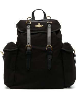 

Orb-plaque drawstring backpack, Vivienne Westwood Orb-plaque drawstring backpack
