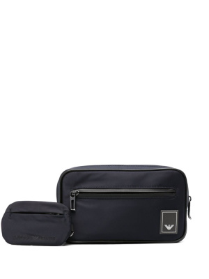 

Logo-patch belt bag, Emporio Armani Logo-patch belt bag