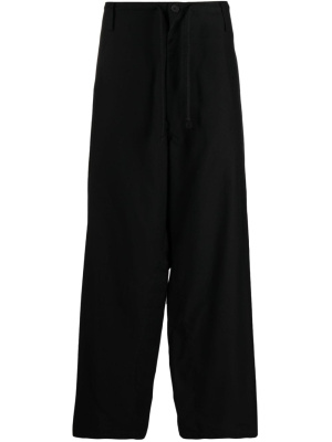 

Wide-leg cotton trousers, Yohji Yamamoto Wide-leg cotton trousers