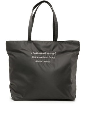 

Embroidered-motif tote bag, Undercover Embroidered-motif tote bag
