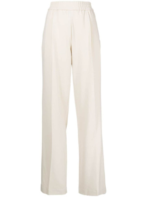 

Piped-trim detail wide-leg trousers, Helmut Lang Piped-trim detail wide-leg trousers