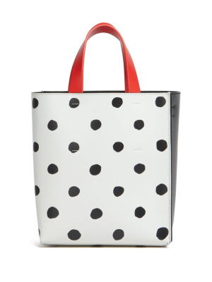 

Small Museo polka-dot tote bag, Marni Small Museo polka-dot tote bag