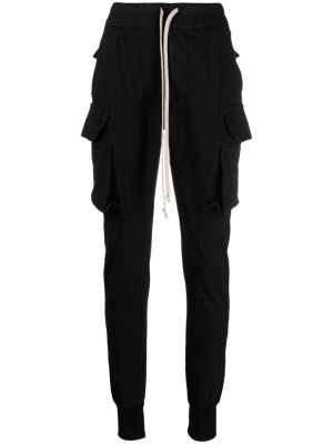 

Drawstring cotton cargo trousers, Rick Owens DRKSHDW Drawstring cotton cargo trousers