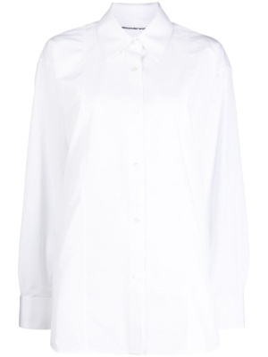 

Long-sleeve cotton shirt, Alexander Wang Long-sleeve cotton shirt