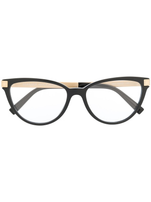 

Cat-eye glass frames, Versace Eyewear Cat-eye glass frames