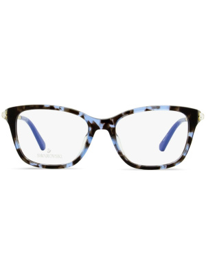 

5350 tortoiseshell square frame glasses, Swarovski 5350 tortoiseshell square frame glasses