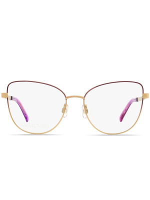 

5451 two-tone butterfly-frame glasses, Swarovski 5451 two-tone butterfly-frame glasses