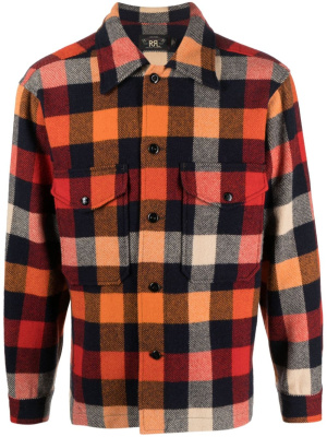 

Checked wool flannel shirt, Ralph Lauren RRL Checked wool flannel shirt