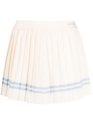

Stripe-detailing pleated skort, Sporty & Rich Stripe-detailing pleated skort