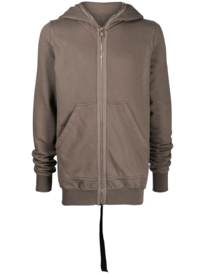 

Zip-up organic cotton hoodie, Rick Owens DRKSHDW Zip-up organic cotton hoodie