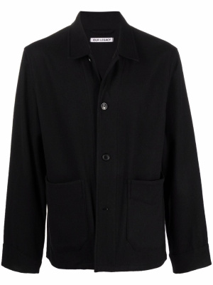 

Button-down shirt jacket, OUR LEGACY Button-down shirt jacket