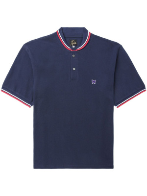 

Logo-patch short-sleeve polo shirt, Needles Logo-patch short-sleeve polo shirt