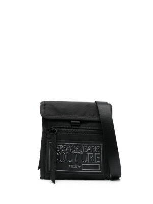 

Logo-patch messenger bag, Versace Jeans Couture Logo-patch messenger bag