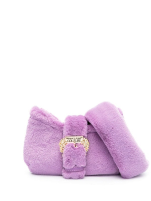 

Couture 1 faux-fur shoulder bag, Versace Jeans Couture Couture 1 faux-fur shoulder bag
