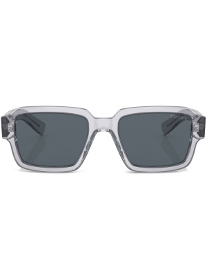 

Transparent-frame logo sunglasses, Prada Eyewear Transparent-frame logo sunglasses