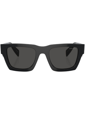 

Logo-lettering square sunglasses, Prada Eyewear Logo-lettering square sunglasses