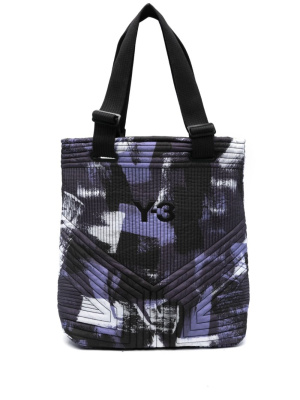 

AOP brush-stroke print tote bag, Y-3 AOP brush-stroke print tote bag