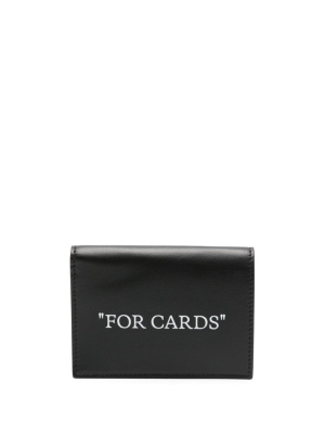 

"For Cards" bi-fold wallet, Off-White "For Cards" bi-fold wallet