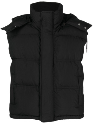 

Hooded padded gilet, AMI Paris Hooded padded gilet