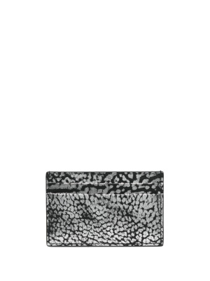 

Leopard-print cardholder, Alexander McQueen Leopard-print cardholder