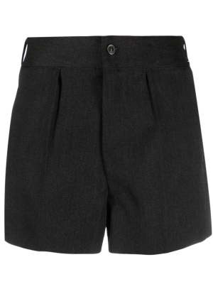 

Pleated wool tailored shorts, Maison Margiela Pleated wool tailored shorts