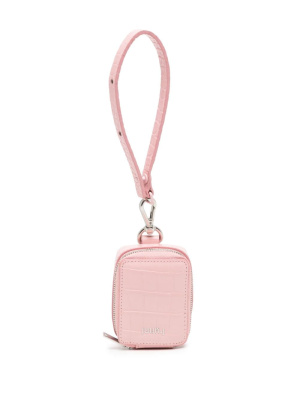 

Logo-plaque leather mini bag, Juun.J Logo-plaque leather mini bag