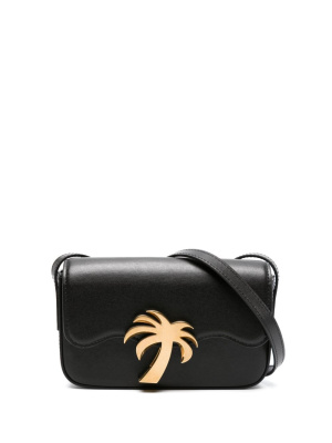 

Palm Beach leather crossbody bag, Palm Angels Palm Beach leather crossbody bag