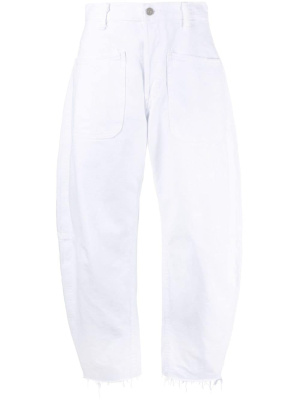 

High-waisted tapered-leg jeans, Polo Ralph Lauren High-waisted tapered-leg jeans