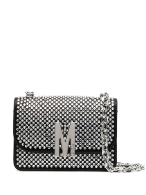 

Crystal-embellished crossbody bag, Moschino Crystal-embellished crossbody bag