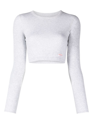 

Ribbed crop top, Alexander Wang Ribbed crop top