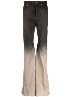 

Ombré-effect bootcut jeans, Rick Owens DRKSHDW Ombré-effect bootcut jeans