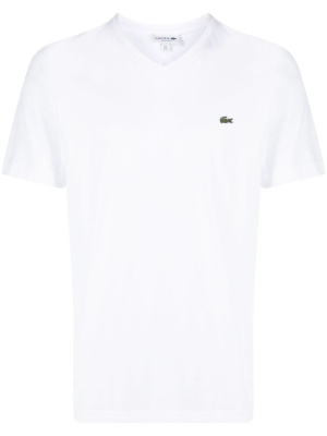 

Logo-patch V-neck T-shirt, Lacoste Logo-patch V-neck T-shirt