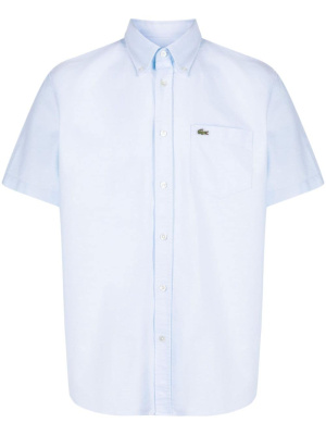 

Logo-patch cotton shirt, Lacoste Logo-patch cotton shirt