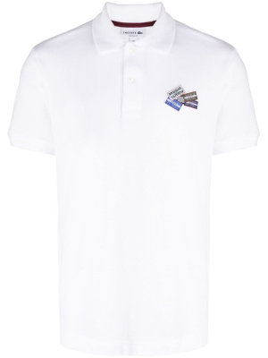 

Logo-patch cotton polo shirt, Lacoste Logo-patch cotton polo shirt