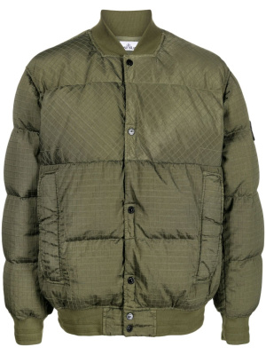 

Compass-motif puffer jacket, Stone Island Compass-motif puffer jacket