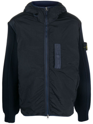 

Zip-front hooded jacket, Stone Island Zip-front hooded jacket