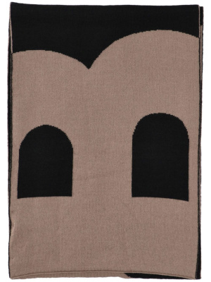 

Two-tone logo-jacquard scarf, BOSS Two-tone logo-jacquard scarf