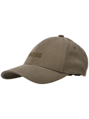 

Logo-embroidered cotton cap, BOSS Logo-embroidered cotton cap