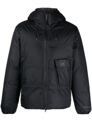 

Logo-print padded jacket, C.P. Company Logo-print padded jacket