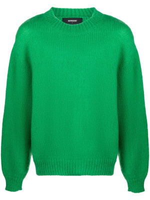 

Mohair-blend crew-neck jumper, Represent Mohair-blend crew-neck jumper