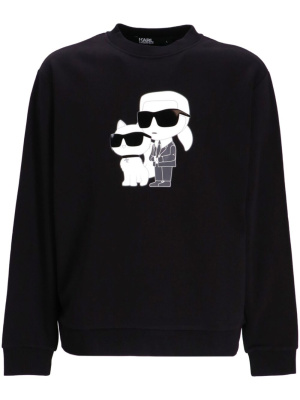 

Ikonik Karl-motif sweatshirt, Karl Lagerfeld Ikonik Karl-motif sweatshirt