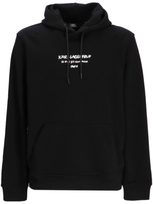 

Logo-print hoodie, Karl Lagerfeld Logo-print hoodie