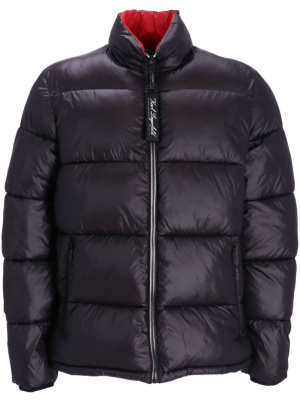 

Logo-print padded jacket, Karl Lagerfeld Logo-print padded jacket