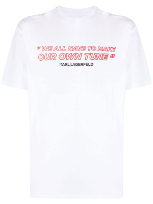 

Karl Rocks cotton T-shirt, Karl Lagerfeld Karl Rocks cotton T-shirt