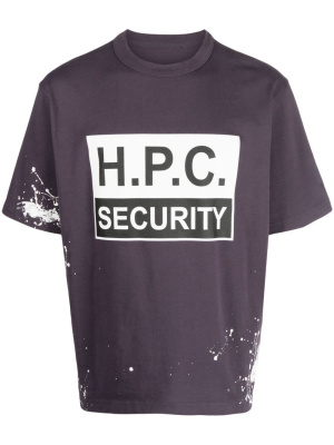 

H.P.C Security-print T-shirt, Heron Preston H.P.C Security-print T-shirt